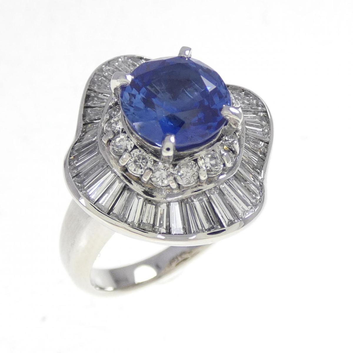 PT900 サファイヤ リング 2.21CT【中古】|KOMEHYO ONLINESTORE 店
