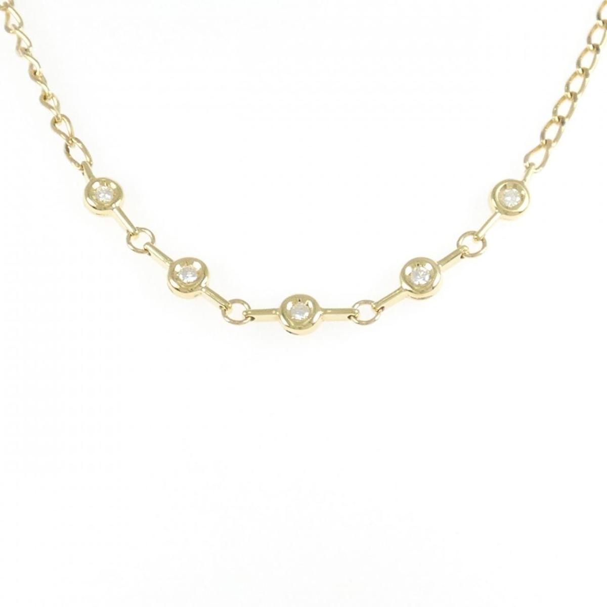 K18YG ダイヤモンド ネックレス 0.25CT【中古】|KOMEHYO ONLINESTORE 店
