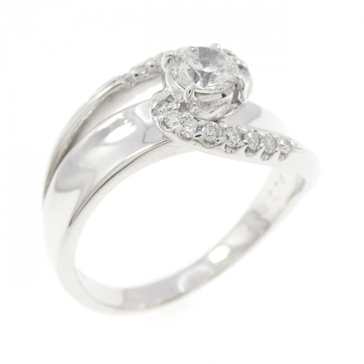 K18WG ダイヤモンド リング 0.30CT【中古】｜KOMEHYO ONLINESTORE 店