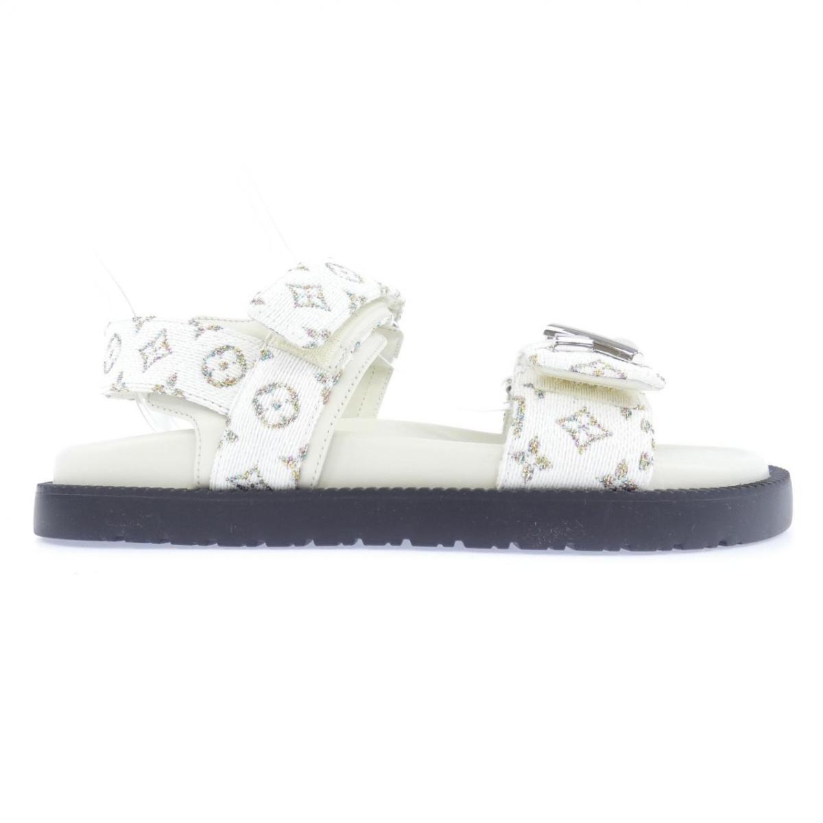 ルイヴィトン LOUIS VUITTON LVサンセット サンダル【中古】