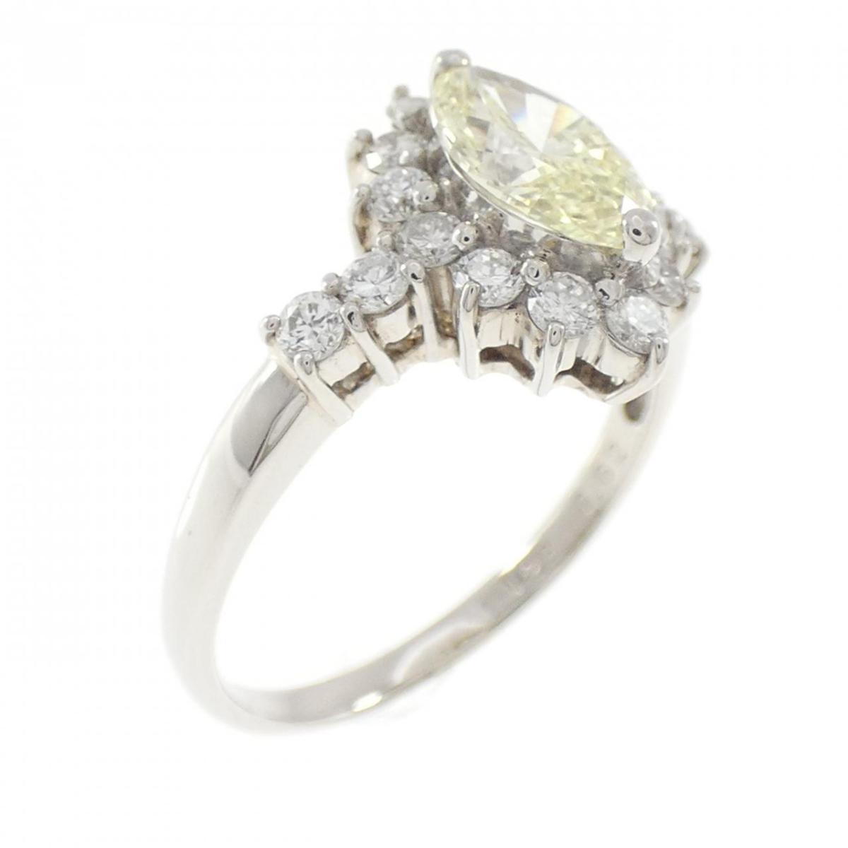 PT900 ダイヤモンド リング 1.128CT FLY VS2 マーキスカット【中古】|KOMEHYO ONLINESTORE 店