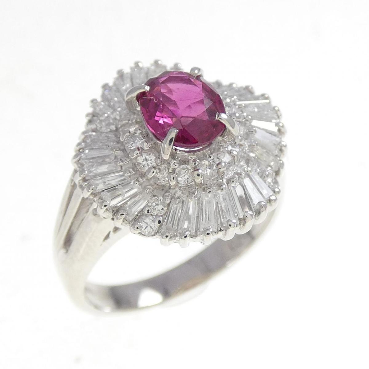 PT900 ルビー リング 1.103CT【中古】|KOMEHYO ONLINESTORE 店