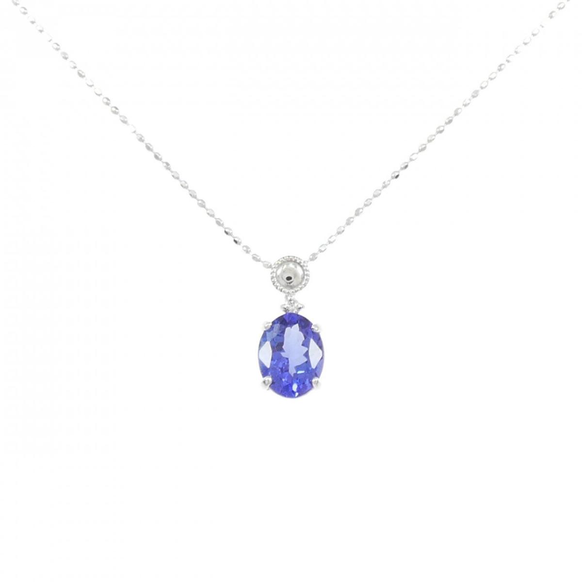 K18WG タンザナイト ネックレス 1.11CT【中古】|KOMEHYO ONLINESTORE 店