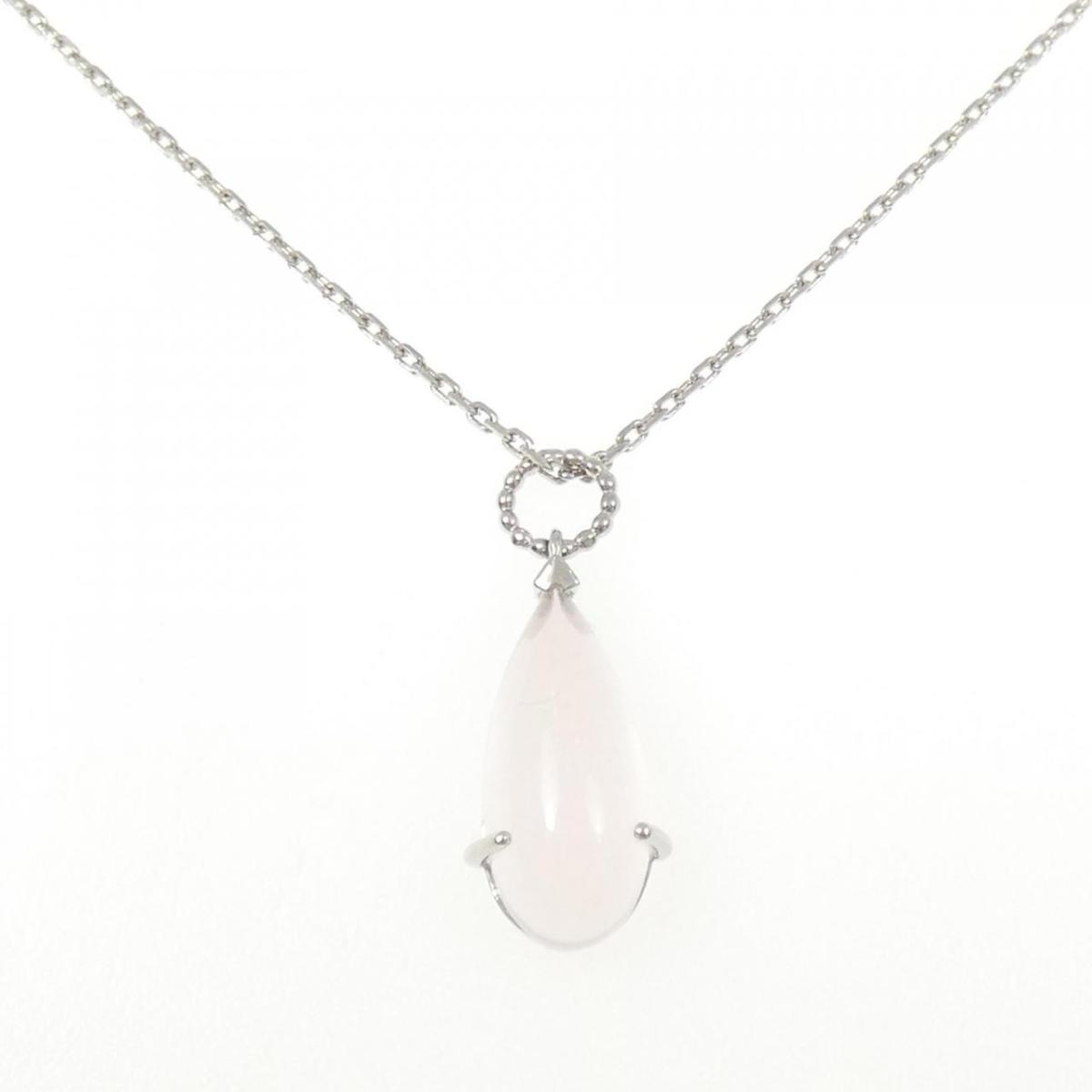 ジーエスティービー ローズクオーツ ネックレス 5.00CT【中古】