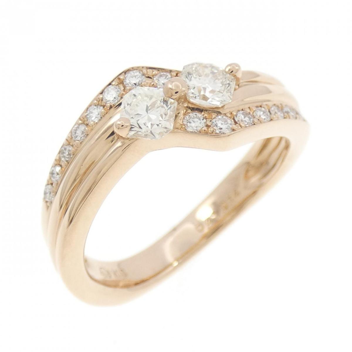 K18PG ダイヤモンド リング 0.41CT【中古】｜KOMEHYO ONLINESTORE 店