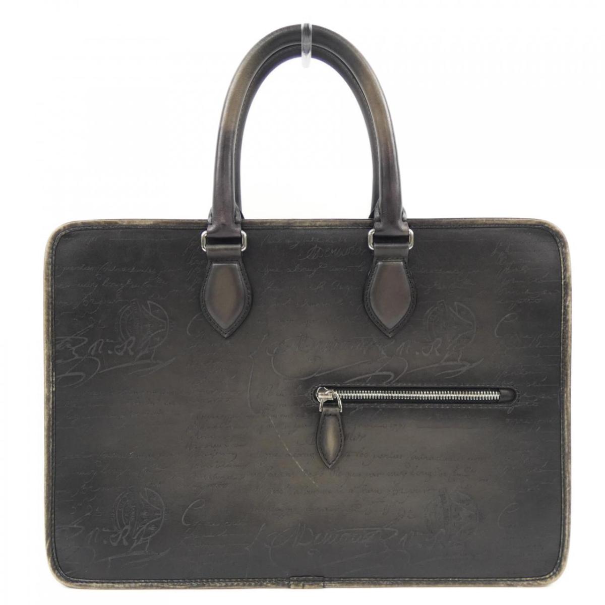 ベルルッティ Berluti アンジュールミニスクリットレザーブリーフ BAG【中古】