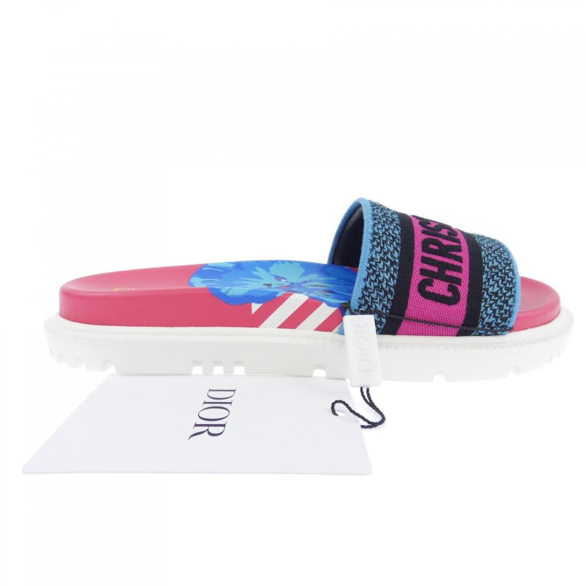 ディオール CHRISTIAN DIOR DWAY D-FLOWER POP EM KCQ550FFE サンダル【中古】