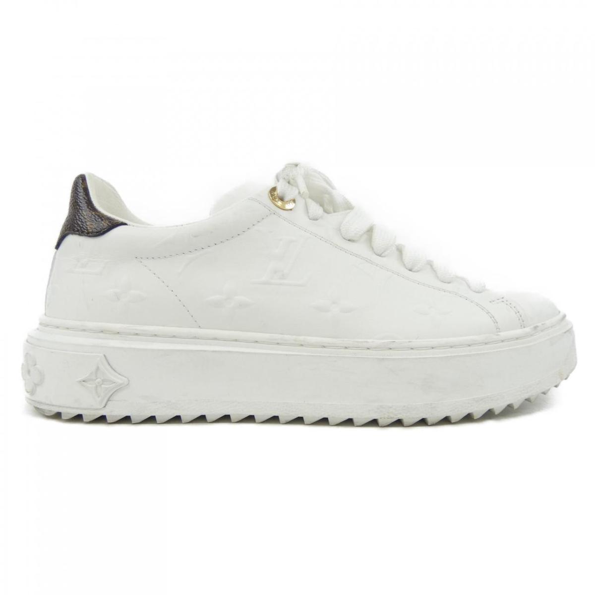 ルイヴィトン LOUIS VUITTON モノグラムパターン タイムアウトライン スニーカー【中古】