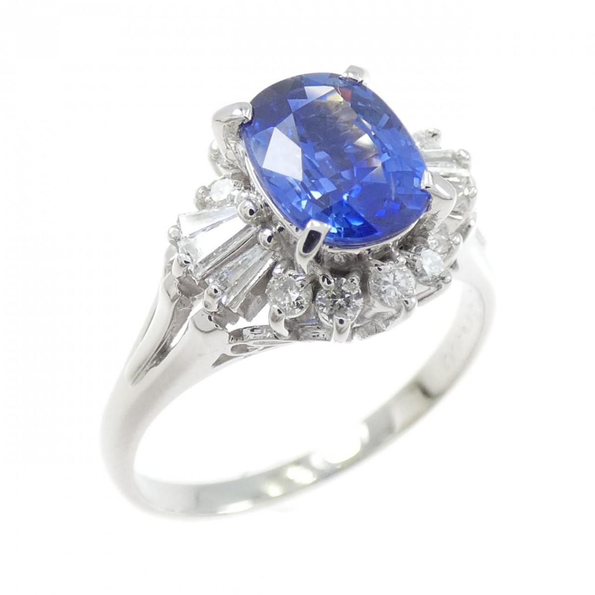 PT900 サファイヤ リング 1.33CT【中古】
