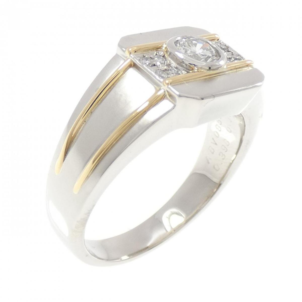 PT900/K18YG ダイヤモンド リング 0.398CT【中古】｜KOMEHYO ONLINESTORE 店