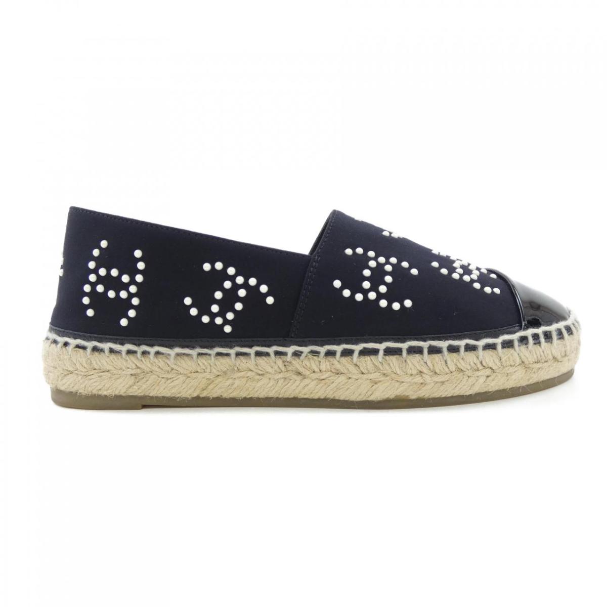 シャネル CHANEL エスパドリーユ ESPADRILLES G38628Y56426 シューズ【中古】