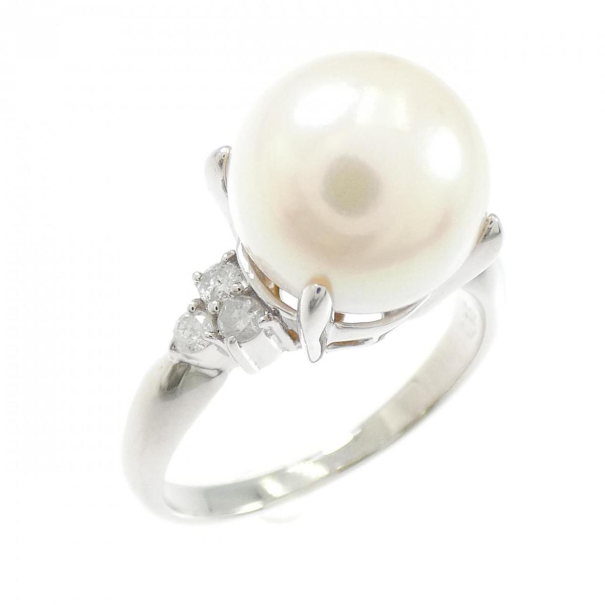 PT900 アコヤパール リング 9.8mm【中古】