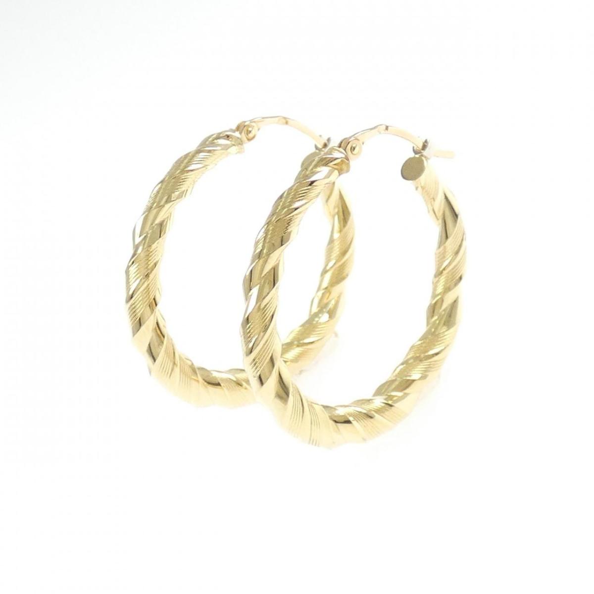 750YG フープ ピアス【中古】｜KOMEHYO ONLINESTORE 店
