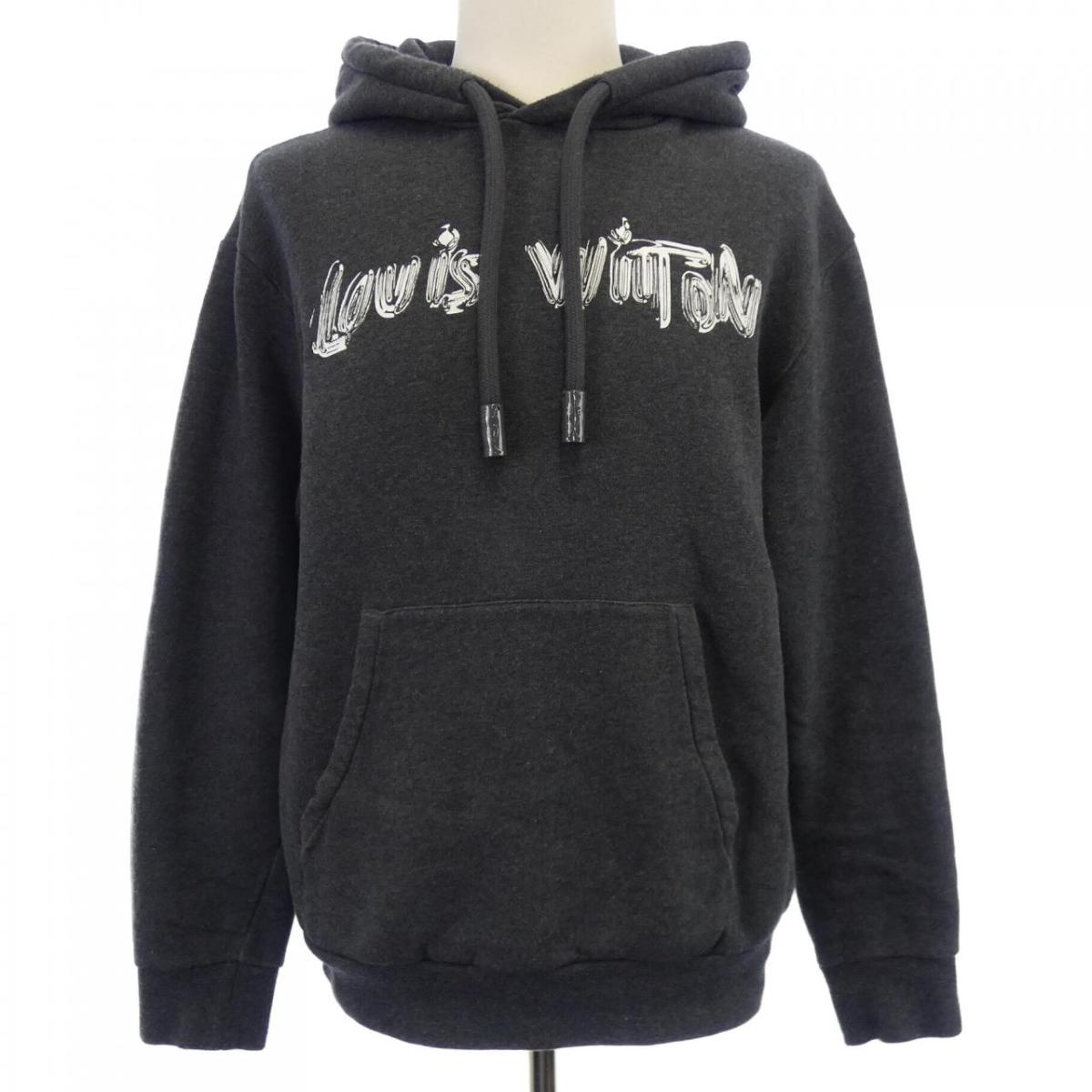 ルイヴィトン LOUIS VUITTON プリントコットンフーディ HQY47WUYR パーカー【中古】