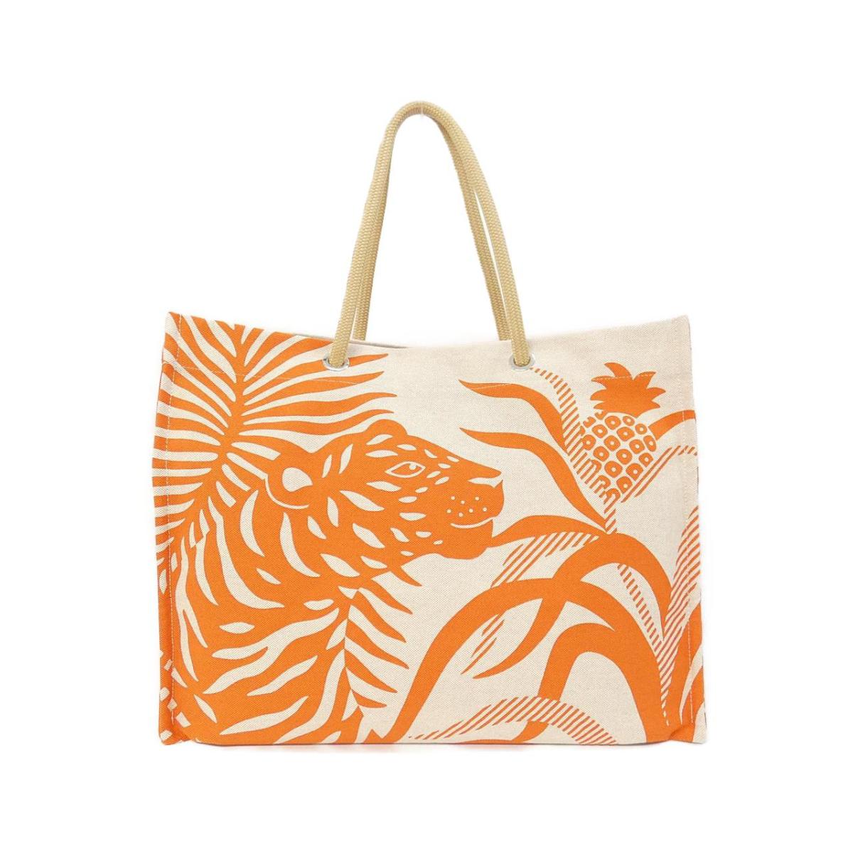 エルメス TIGRE A L'ANANAS ビーチ バッグ 103634M バッグ【中古】|KOMEHYO ONLINESTORE 店