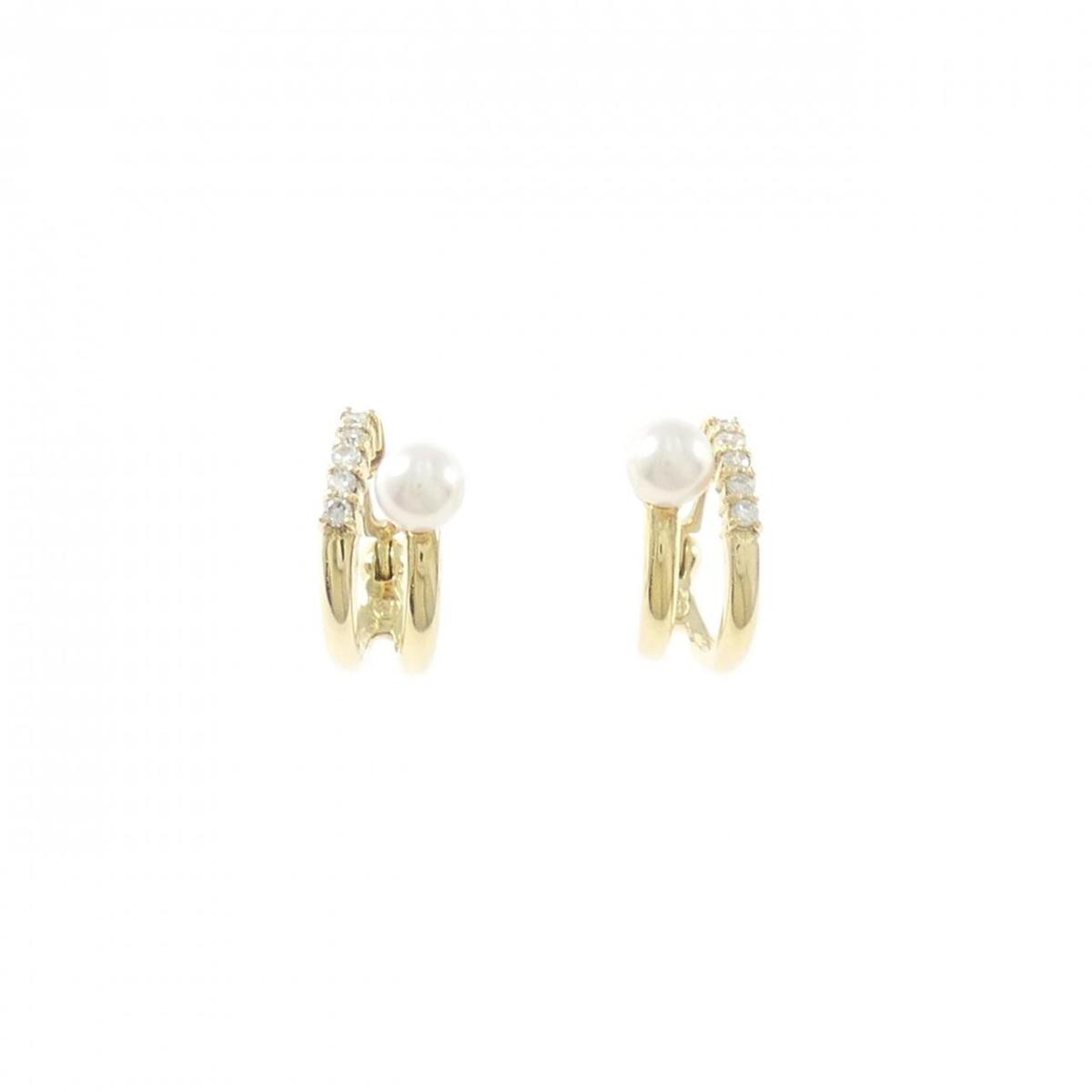 K18YG アコヤパール イヤリング 4.1mm【中古】｜KOMEHYO ONLINESTORE 店