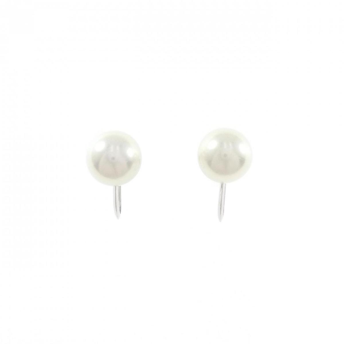 PT900 アコヤパール イヤリング 8.3mm【中古】｜KOMEHYO ONLINESTORE 店