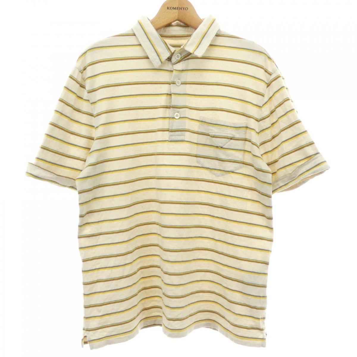 プラダ PRADA トライアングルロゴ UJN920 SOOO 1554 ポロシャツ【中古】