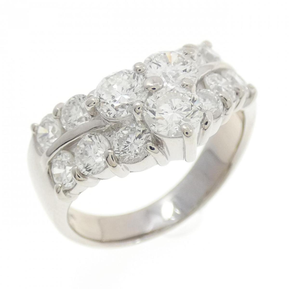 PT900 ダイヤモンド リング 2.02CT【中古】