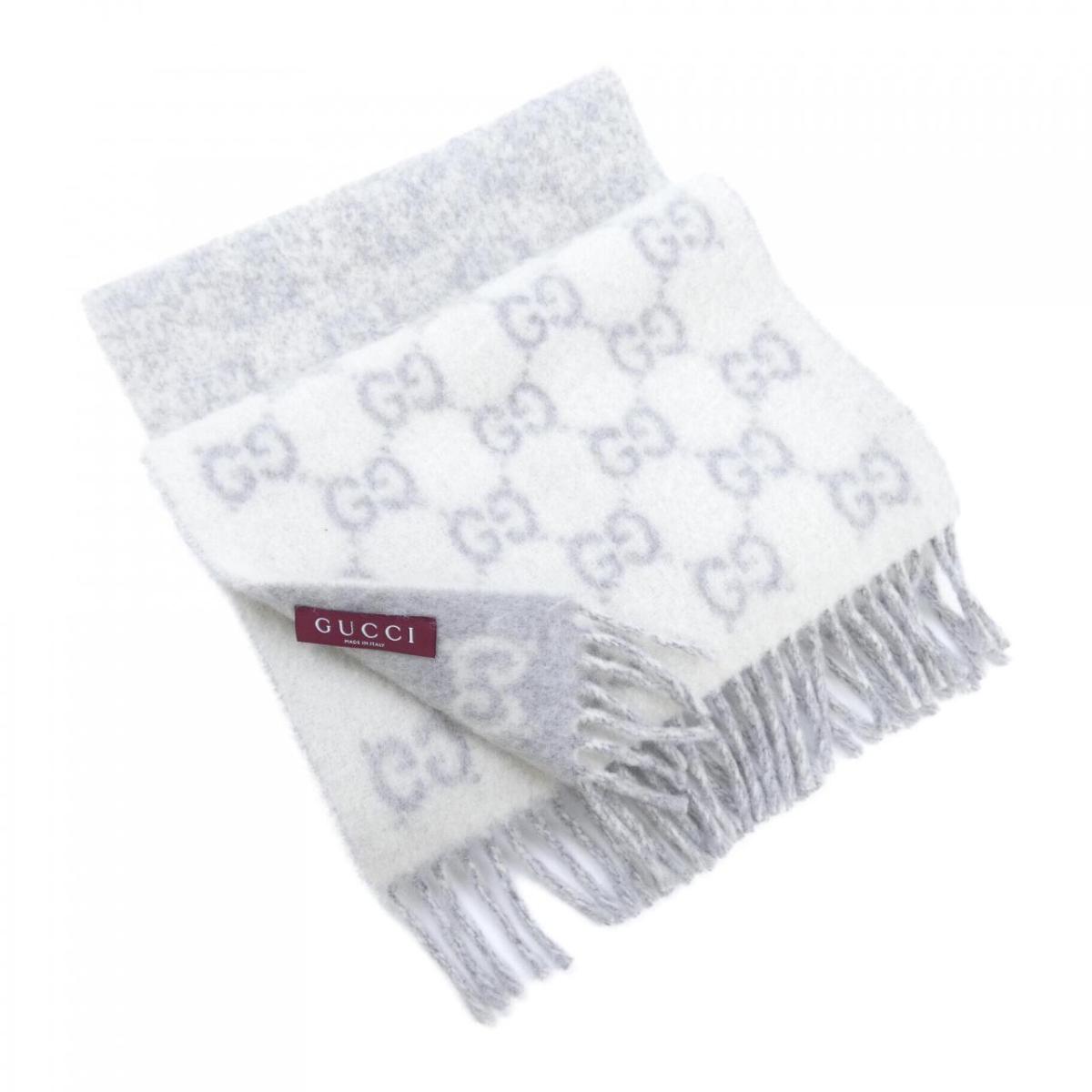 グッチ GUCCI 853398 3GAPK MUFFLER【中古】