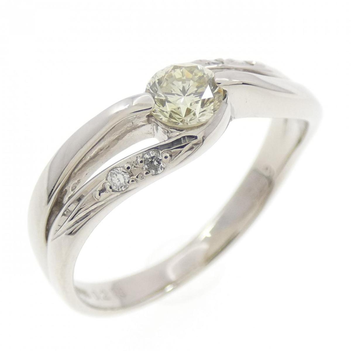 PT900 ダイヤモンド リング 0.218CT【中古】