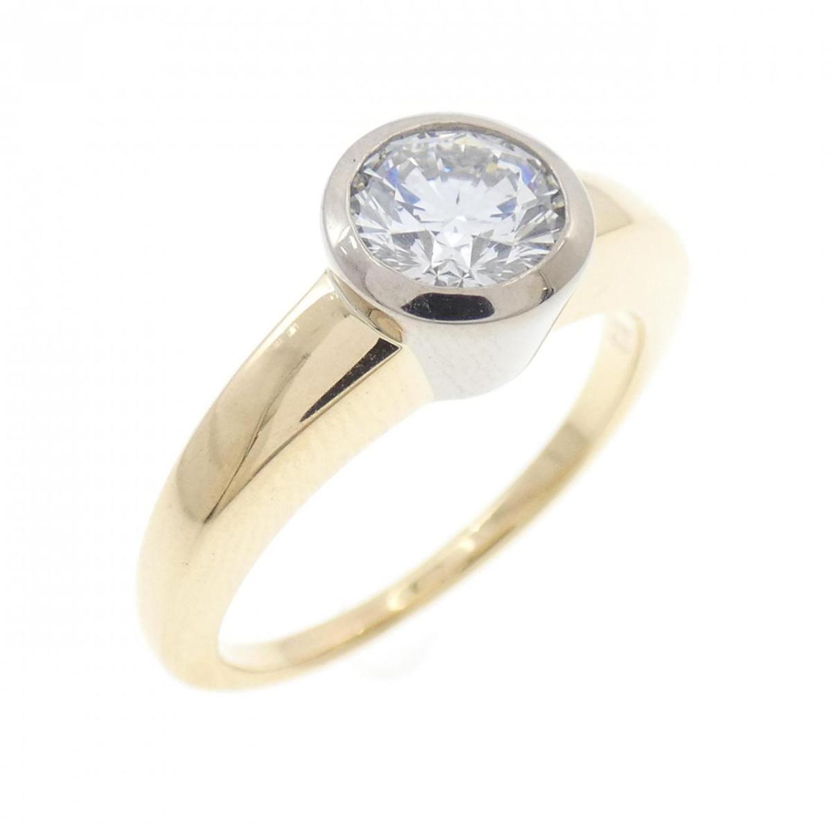 K18YG/K18WG ダイヤモンド リング 0.75CT【中古】|KOMEHYO ONLINESTORE 店
