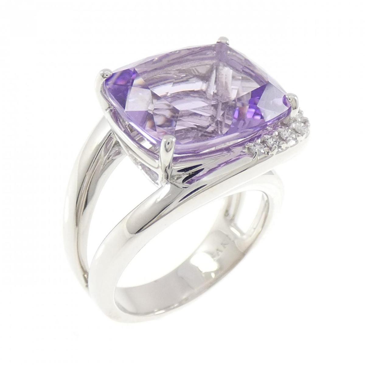 タサキ アメジスト リング 9.02CT【中古】