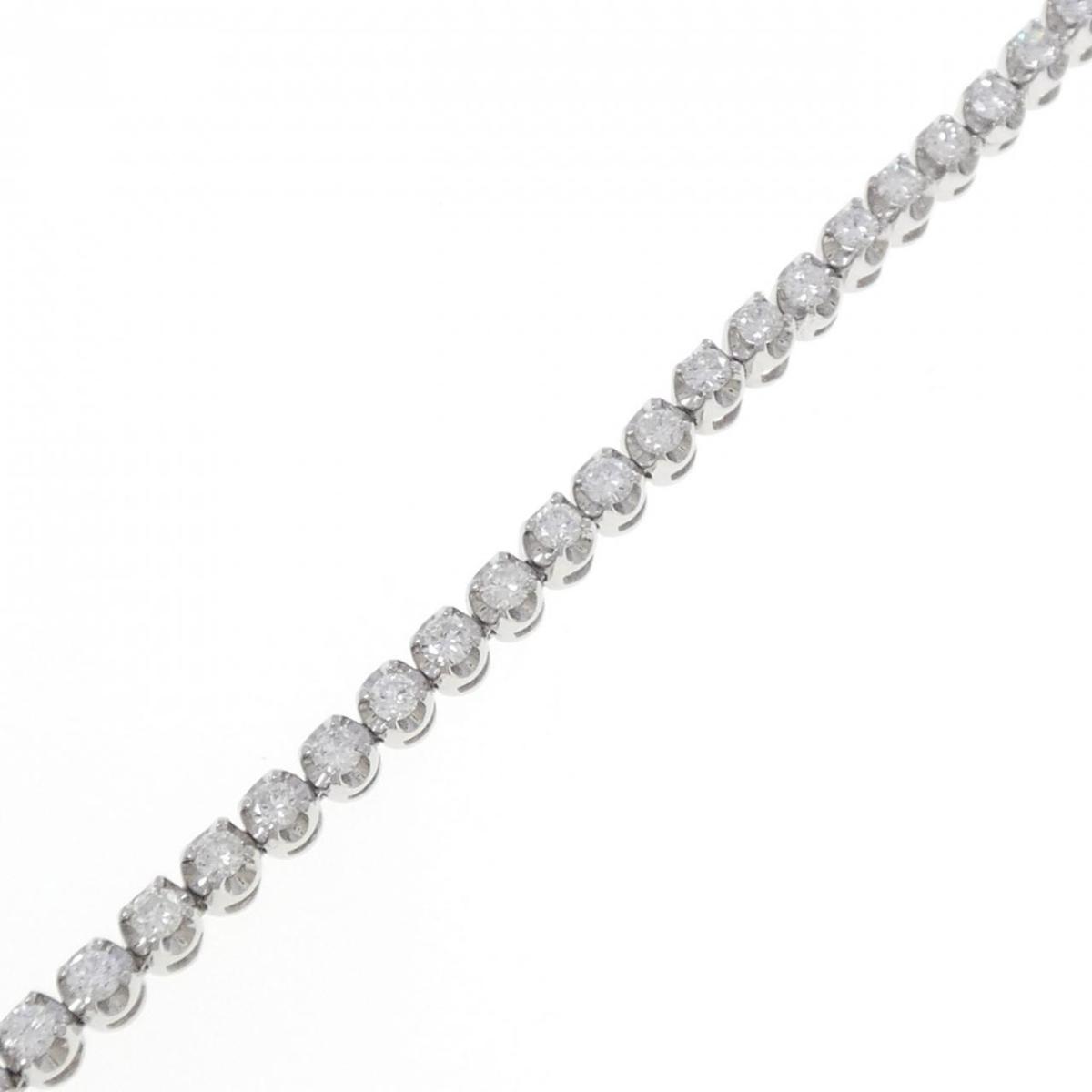 PT850 ダイヤモンド ブレスレット 2.00CT【中古】