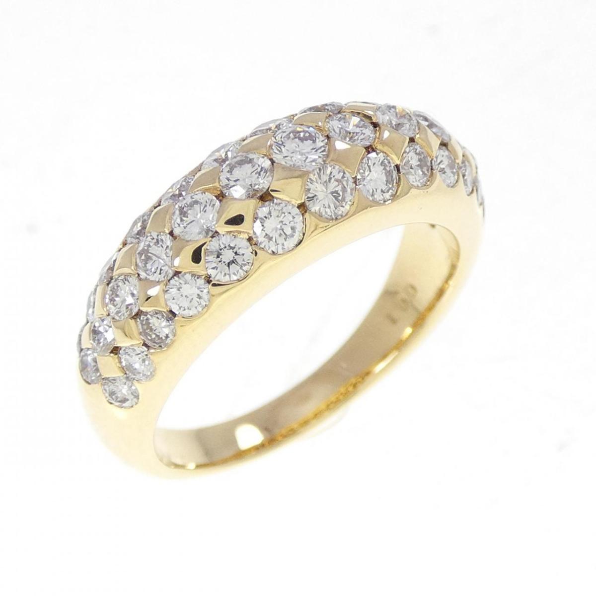 K18YG ダイヤモンド リング 1.00CT【中古】