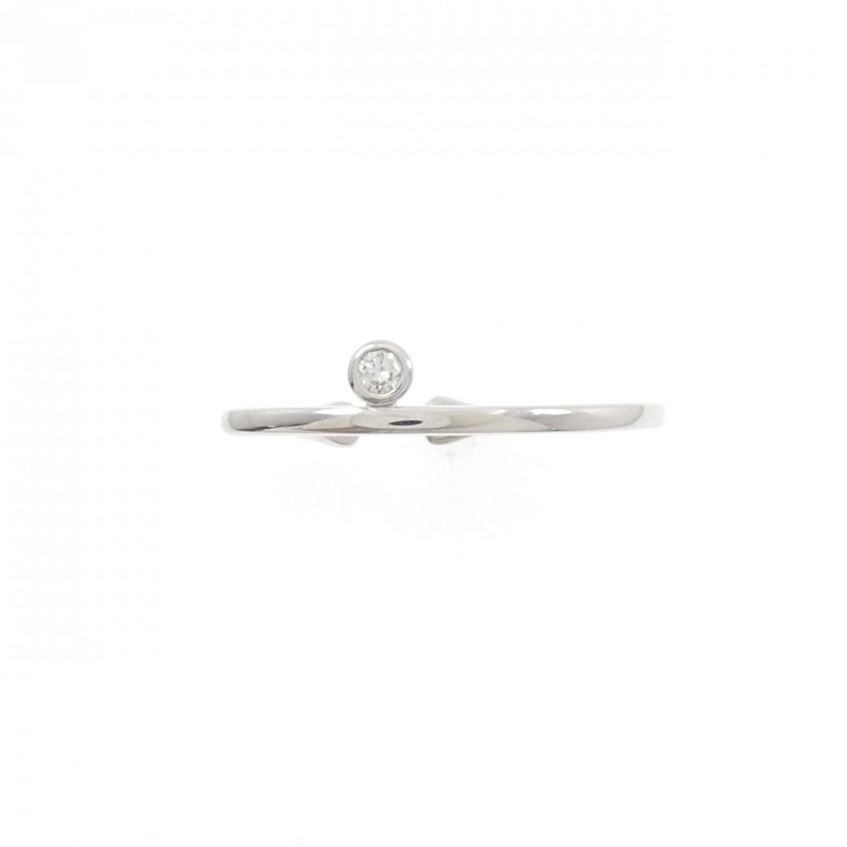 ヒロタカ ボウ イヤーカフ 0.06CT 片耳【中古】