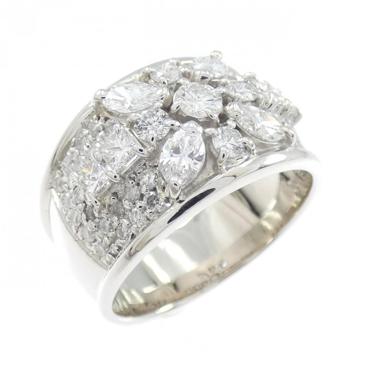 PT900 ダイヤモンド リング 1.37CT【中古】