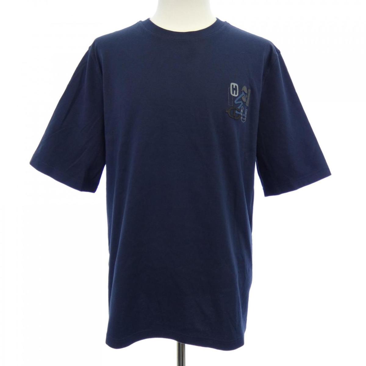 エルメス HERMES ミニパッチ Hパズル 557930HA Tシャツ【中古】