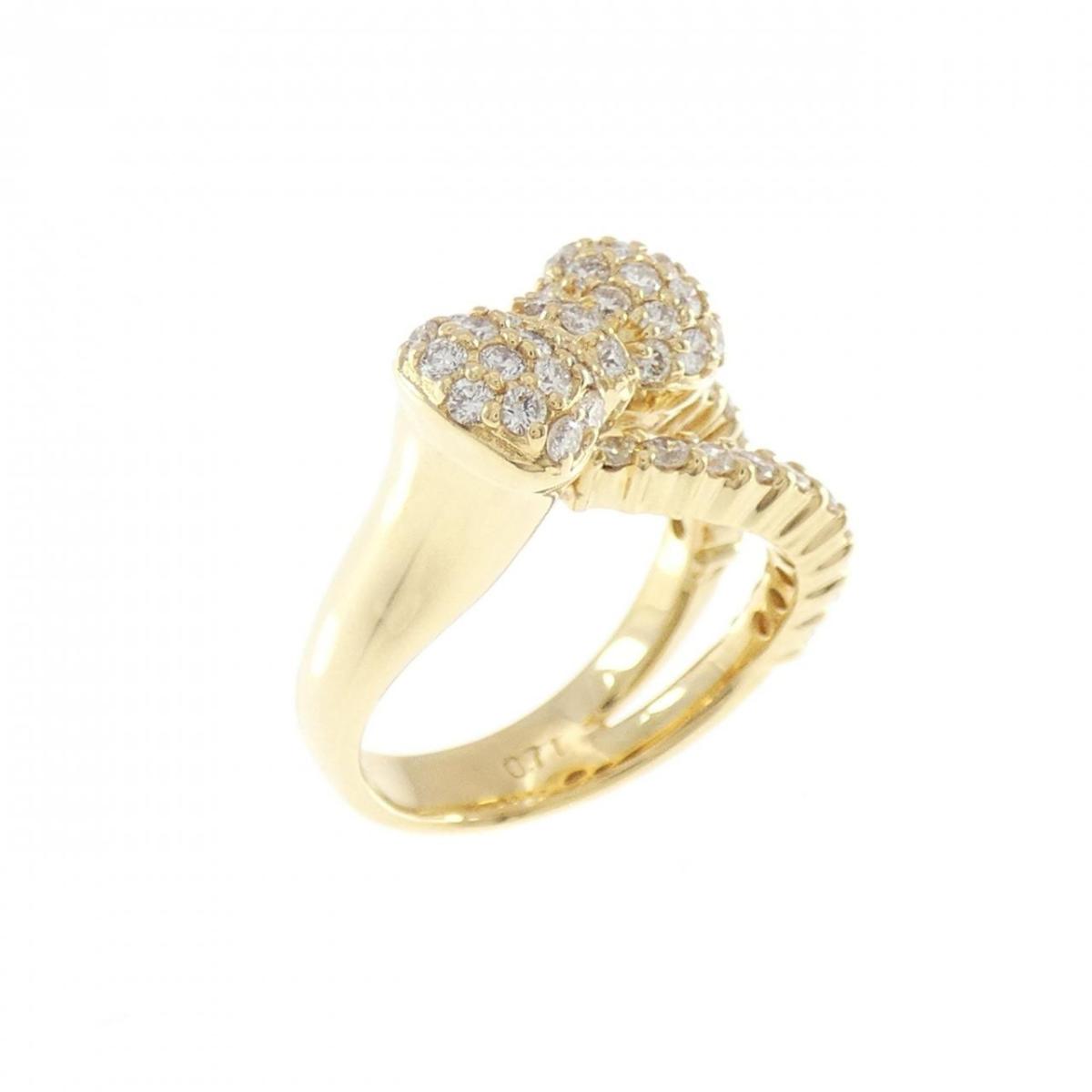 ポンテヴェキオ リボン リング 0.71CT【中古】｜KOMEHYO ONLINESTORE 店