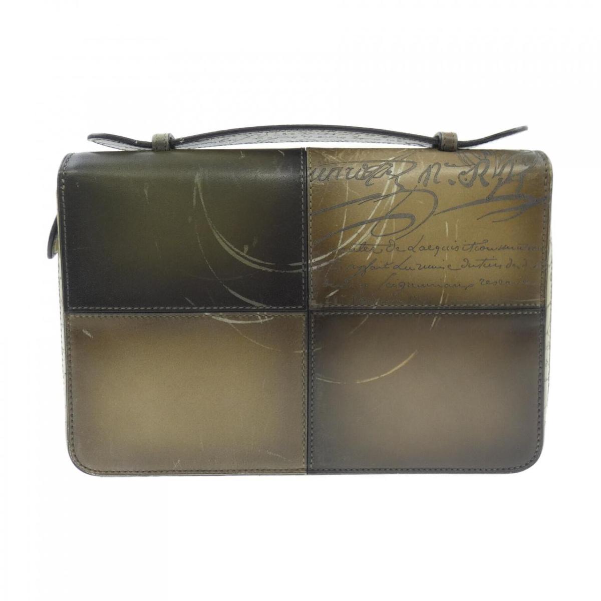ベルルッティ Berluti イタウバワイドスクリットレザーロング WALLET【中古】