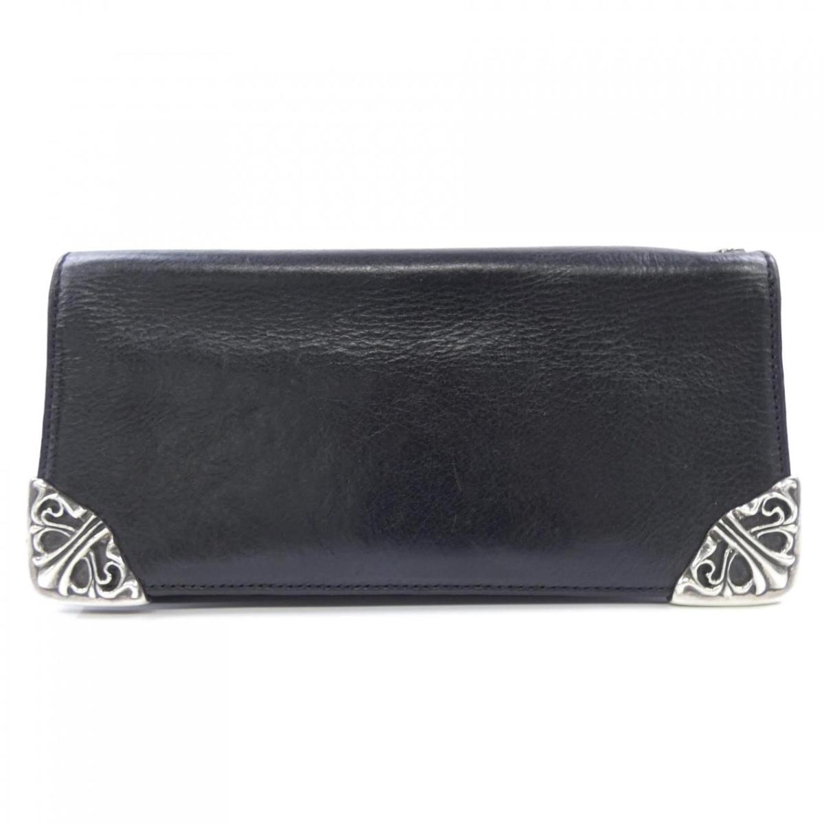 クロムハーツ CHROME HEARTS LNG SNGL FOLD TIPS はと目付 WALLET【中古】