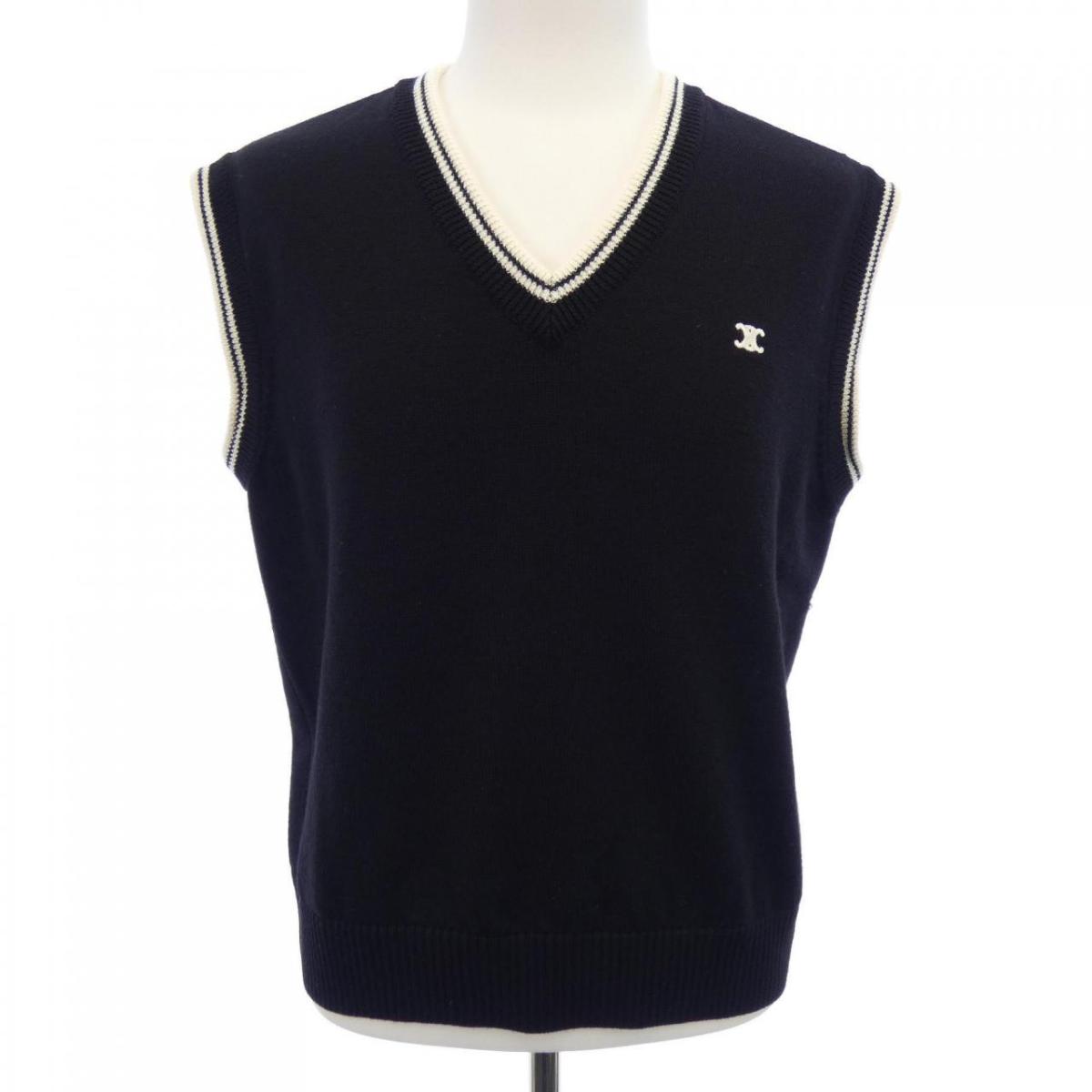 セリーヌ CELINE トリオンフ 2ADCK823Y ベスト【中古】
