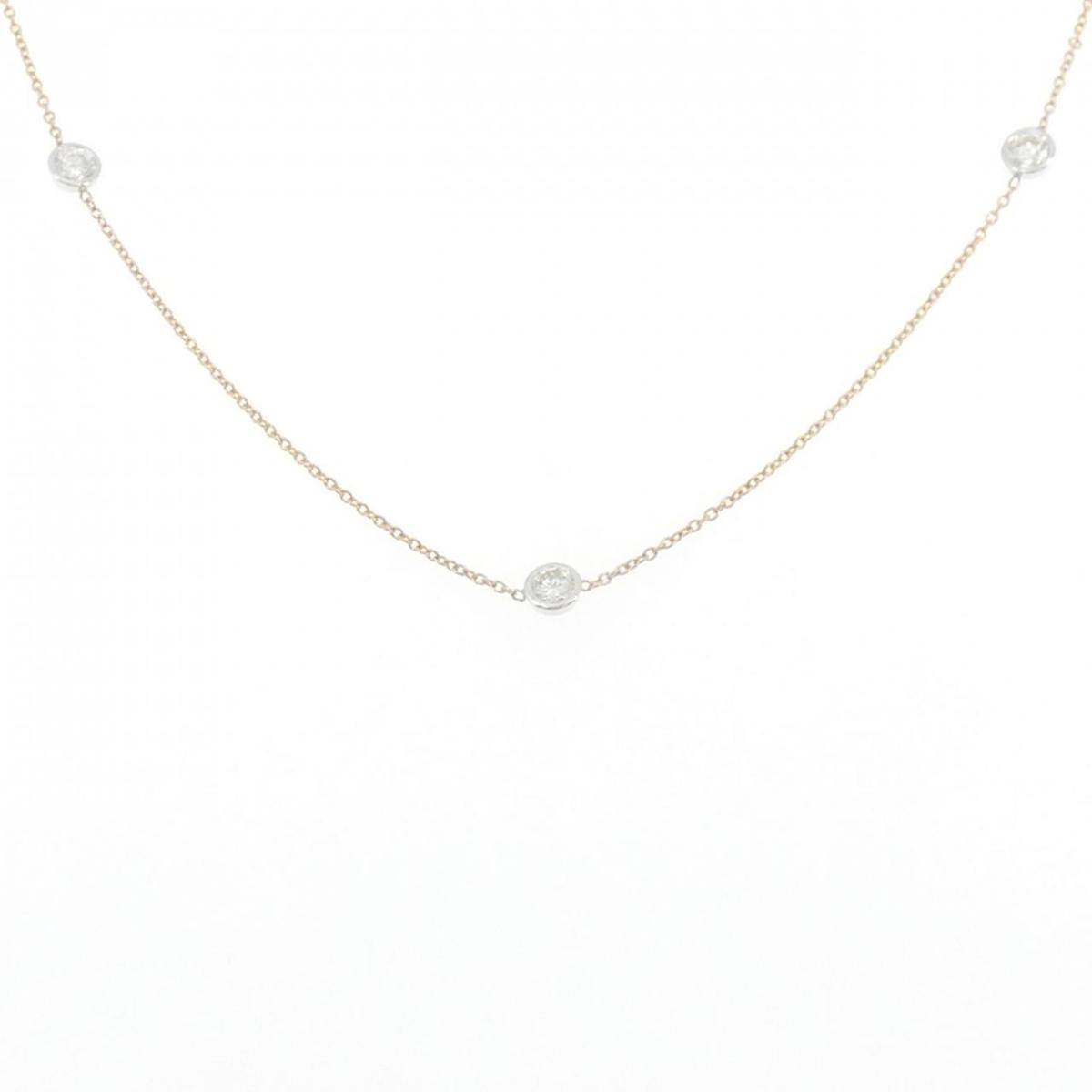 14KTWG/14KTYG ダイヤモンド ネックレス【中古】|KOMEHYO ONLINESTORE 店