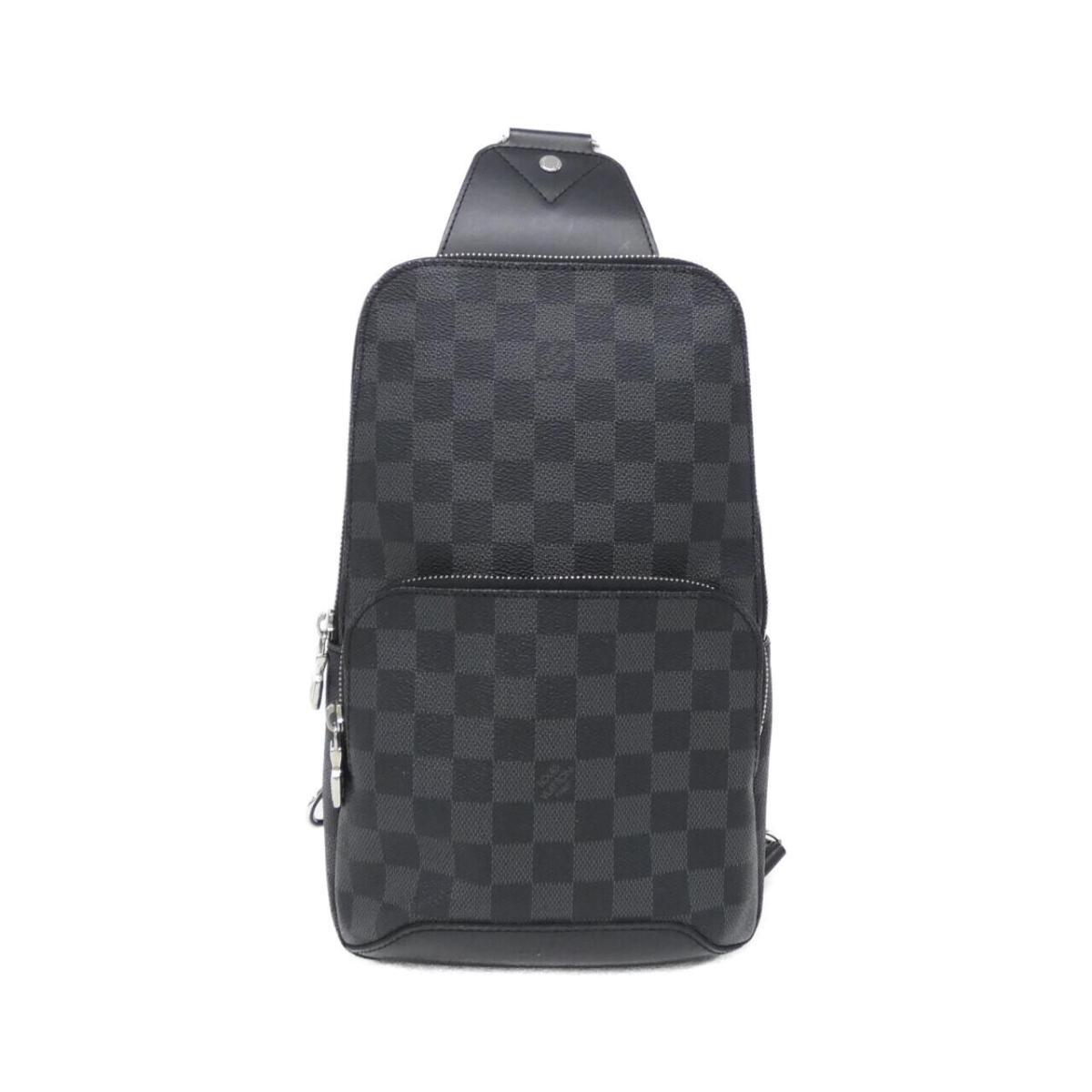ルイヴィトン ダミエ グラフィット アヴェニュー スリングバッグ N41719 ショルダーバッグ【中古】