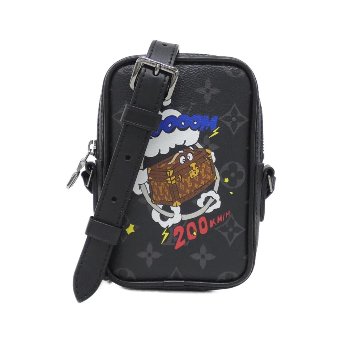 ルイヴィトン モノグラム エクリプス(ホリデイ) ダヌーヴ PPM M45928 ショルダーバッグ【中古】