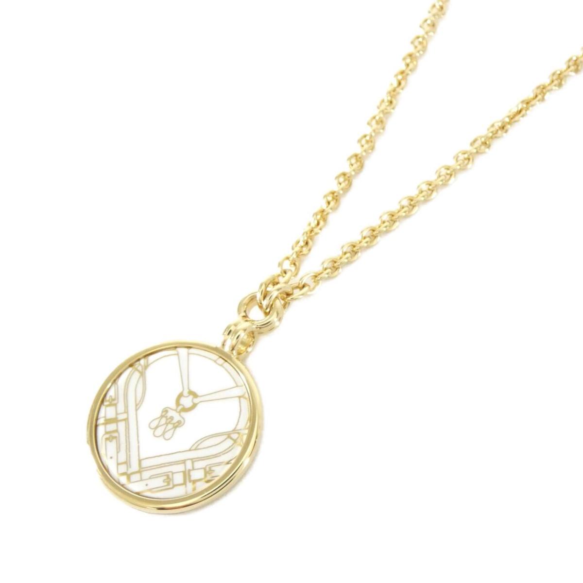 エルメス MORS A JOUETS メダイユ PM 984311FE ネックレス【中古】