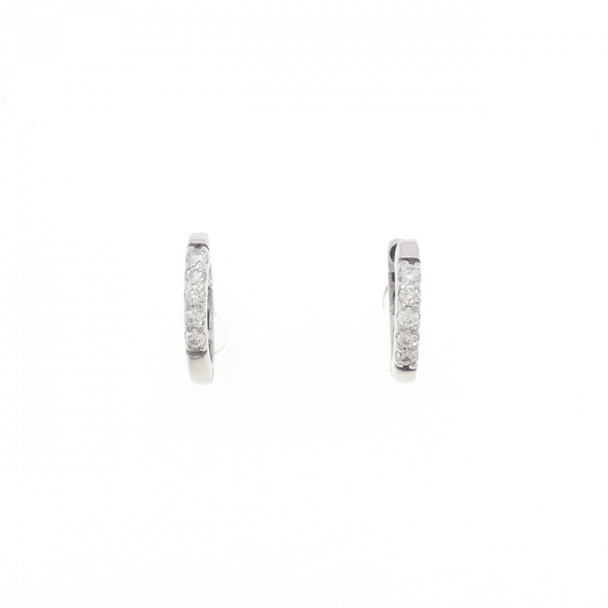 K18WG ダイヤモンド ピアス 0.10CT【中古】｜KOMEHYO ONLINESTORE 店