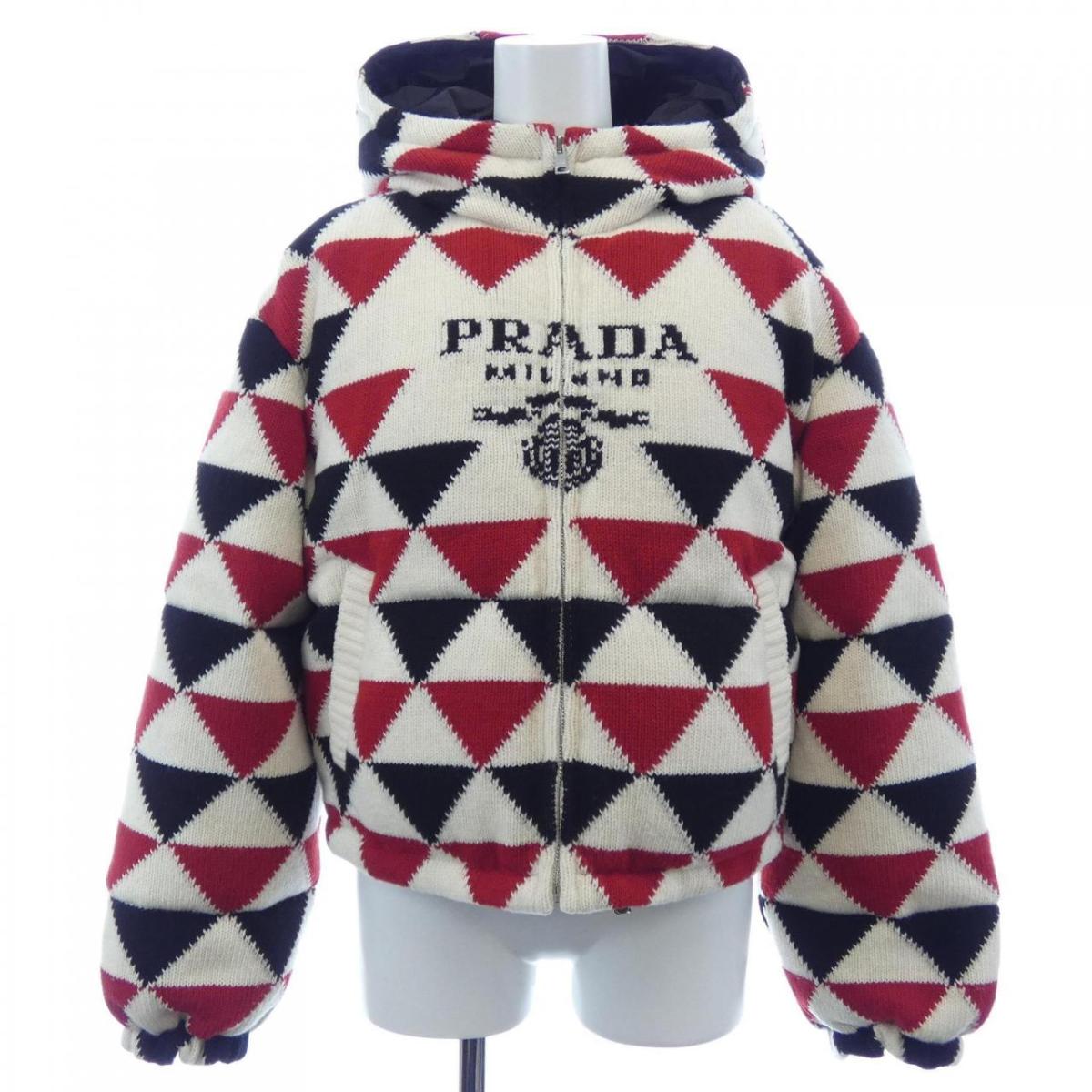 プラダ PRADA 292034 S212 10PC ダウンジャケット【中古】