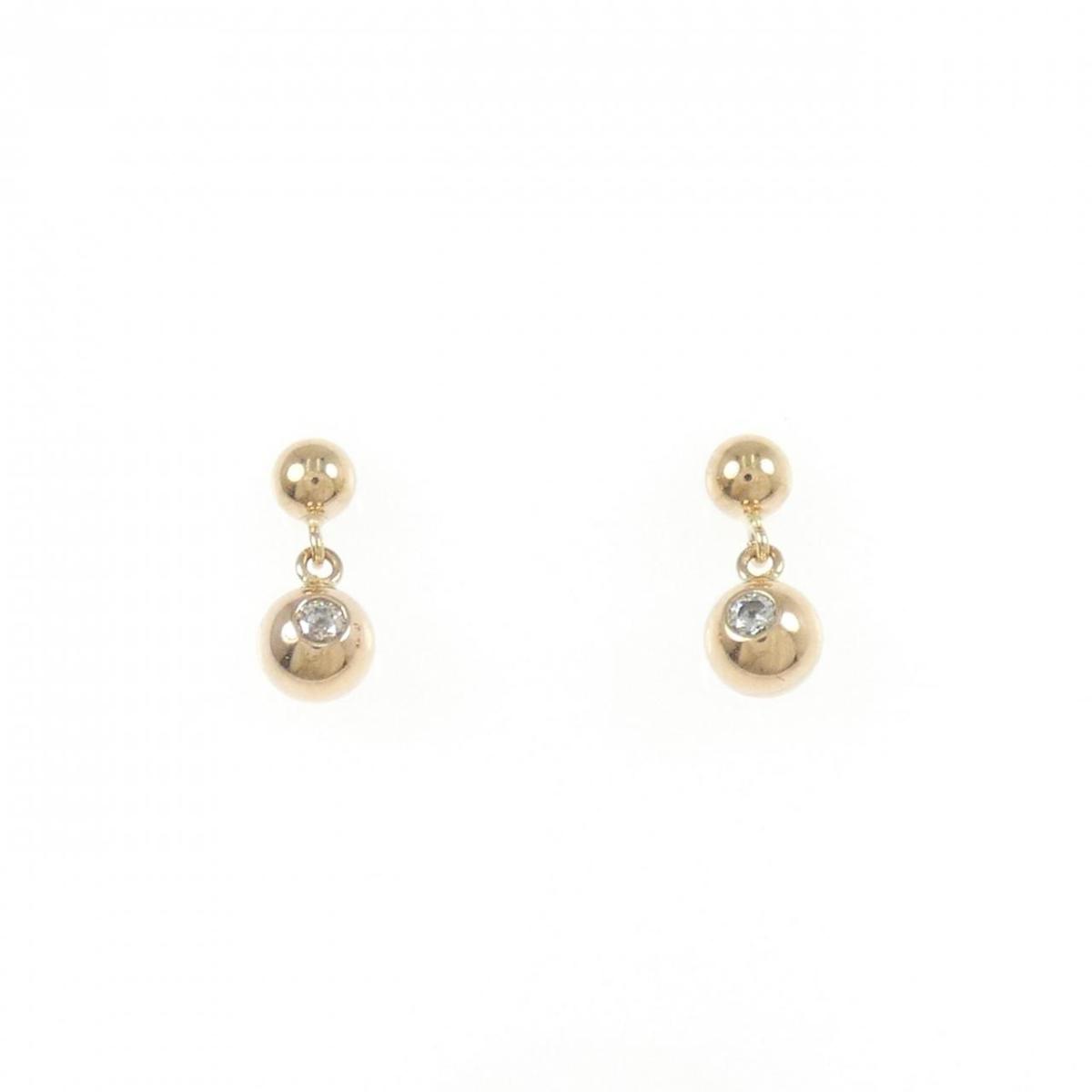 K18YG ダイヤモンド ピアス 0.04CT【中古】｜KOMEHYO ONLINESTORE 店
