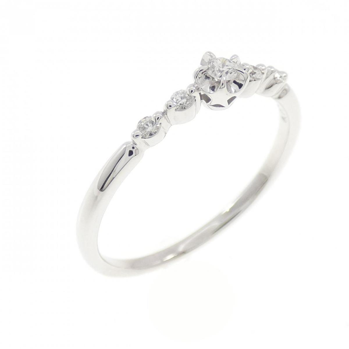 スタージュエリー ダイヤモンド リング 0.07CT【中古】