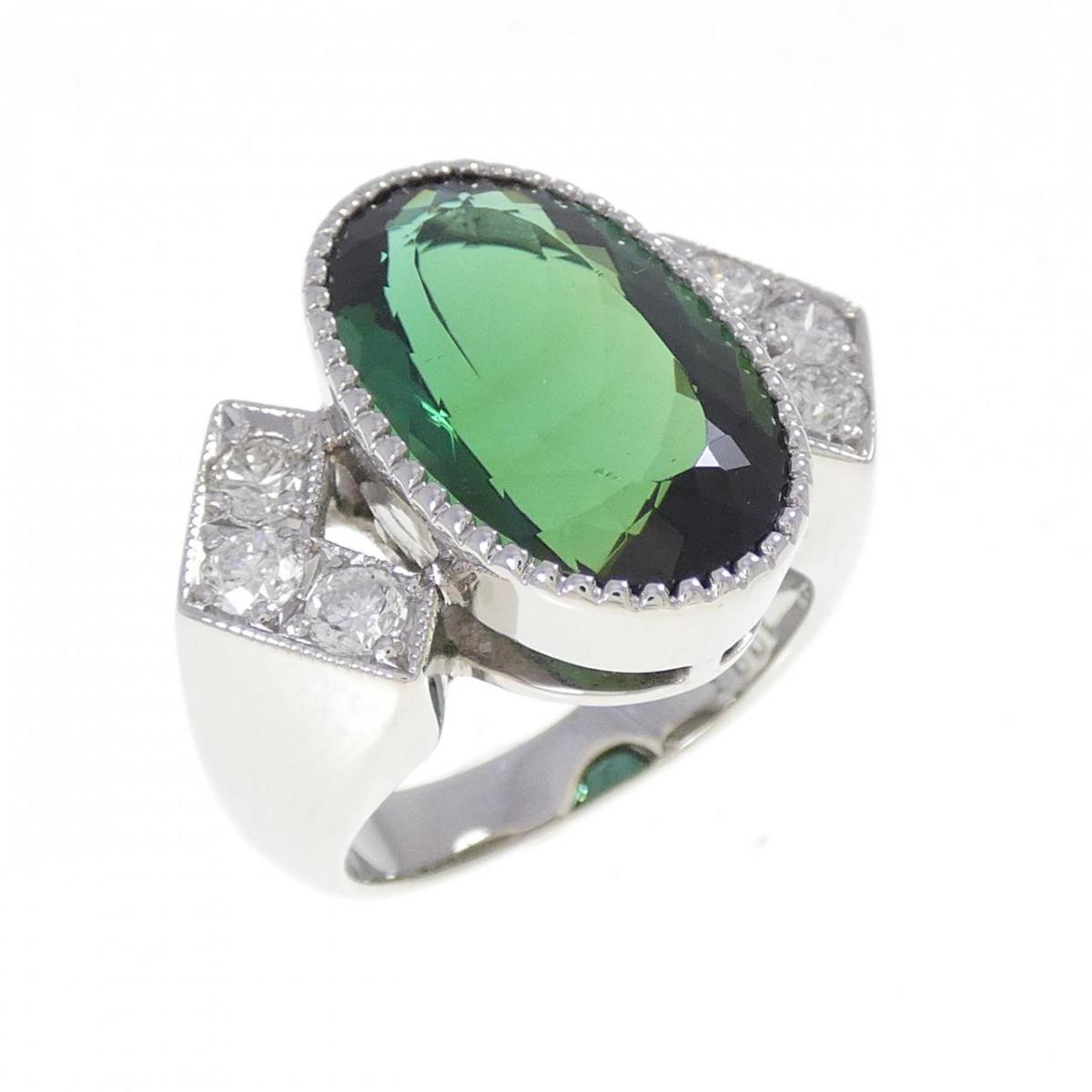 PT900 トルマリン リング 10.98CT【中古】 270,270円