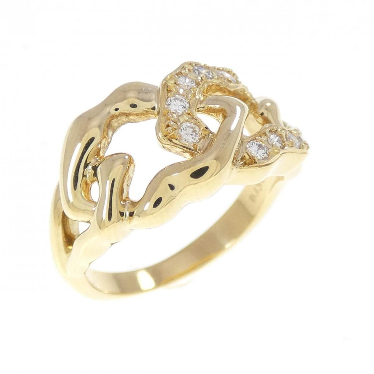 ミキモト ダイヤモンド リング 0.13CT【中古】