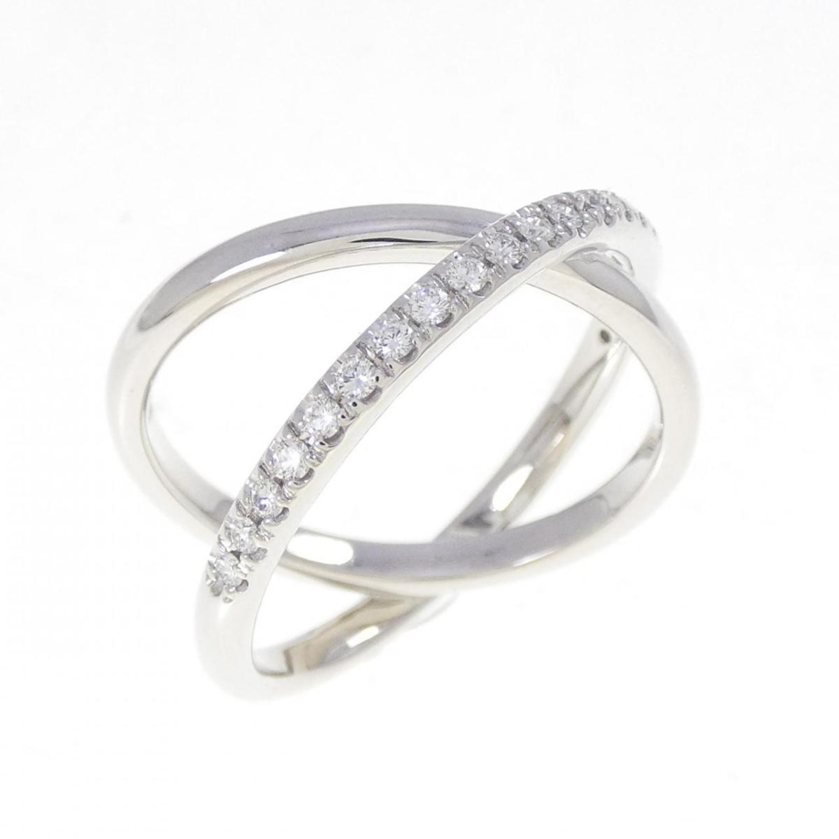 ミキモト クロッシングバンド リング 0.18CT【中古】｜KOMEHYO ONLINESTORE 店