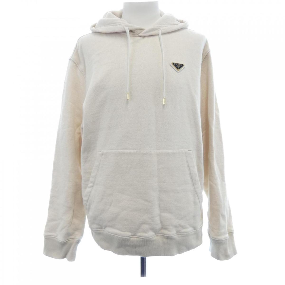 プラダ PRADA ３角形ロゴタイプ UJL24B SWM0 14LJ パーカー【中古】