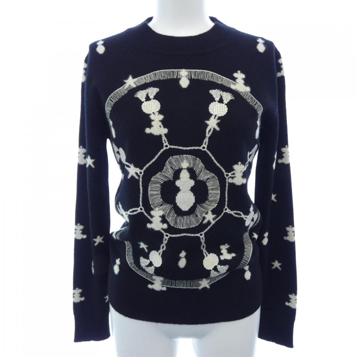 エルメス HERMES POSTE ET CAVALERIE *16-7701. 編み物【中古】