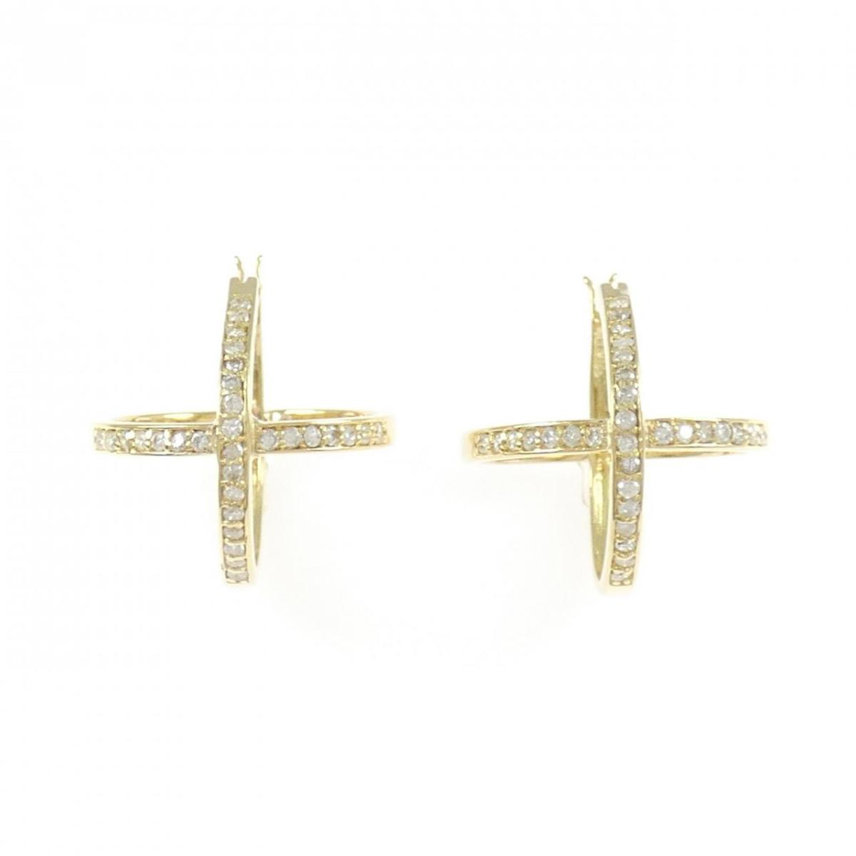K18YG ダイヤモンド ピアス 0.40CT【中古】｜KOMEHYO ONLINESTORE 店